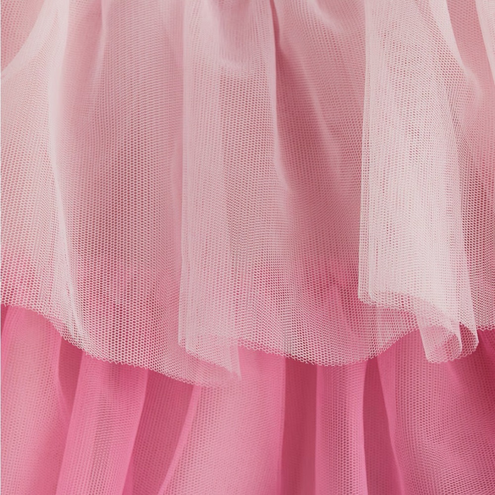 H&M 3/4T Pink Tulle Dress with Flared Skirt - Picture 2 of 9